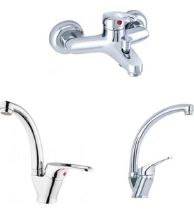ARÇE Mix Kuğu Evye  Lavabo Ve Banyo Bataryası