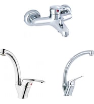 ARÇE Mix Kuğu Evye  Lavabo Ve Banyo Bataryası