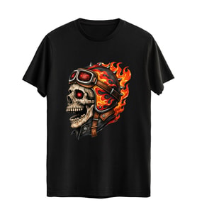 Dijital Baskılı Unisex Tshirt, Günlük Kullanıma Uygun Pamuklu Regular Tshirt