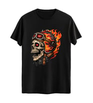 Dijital Baskılı Unisex Tshirt, Günlük Kullanıma Uygun Pamuklu Regular Tshirt (Siyah)