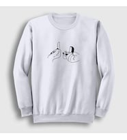 Presmono Unisex Beyaz Propose Valentine's Day Sevgililer Günü Sweatshirt 285282tt (Beyaz)