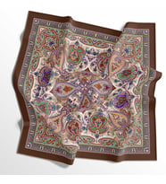 Soft Pamuk Eşarp - 05403-1018 (Koyu Kahverengi )
