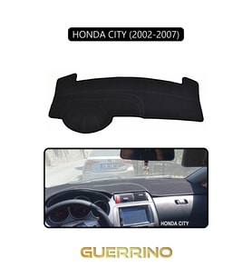 HONDA CITY 2002-2007TORPİDO KORUMA HALISI SİYAH KENAR