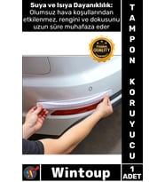 #TamponKoruyucu Oto Aksesuar Esnek Çizilmez Koruma Şeridi Spor Araba Karbon Desenli Tampon Koruyucu