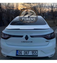 Renault Megane 4 Piano Black Yarasa Tip Bagaj Çıtası Spoıler 2016 - 2021