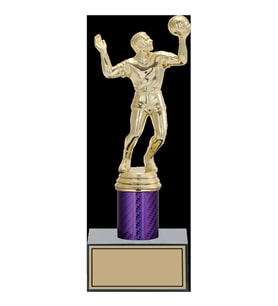 ODAK KUPA - Figürlü Kupalar - Voleybol Erkek Figürlü Kupalar FG-002 B - 23 cm