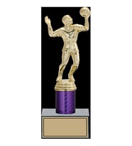 ODAK KUPA - Figürlü Kupalar - Voleybol Erkek Figürlü Kupalar FG-002 B - 23 cm
