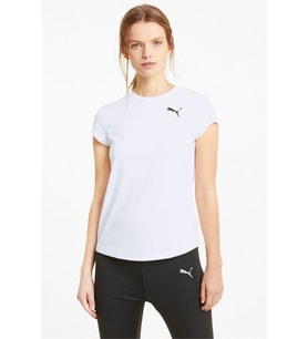 Puma Active Tee - Kadın Beyaz Spor T-shirt - 586857 02