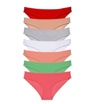 7 adet Süper Eko Set Likralı Kadın Slip Külot Set 8