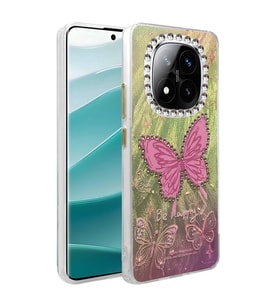 Note 14 5G Kılıf Blade Aynalı Desenli Kapak - Desen 5