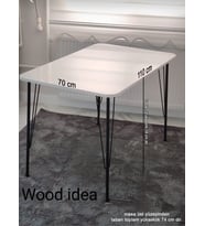 wood idea 70 X 110 Mutfak Masası....yemek Masası...çalişma Masası