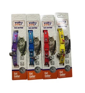 WALKY PAW KEDİ KÖPEK TAVŞAN DESENLİ BOYUN TASMASI