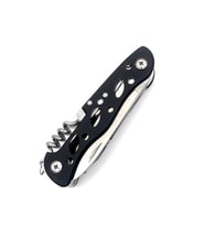 Valkyrie Çok Amaçlı İsveç Outdoor Kamp Çakısı 111mm Büyük Boy - Paslanmaz Çelik Siyah