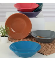 Keramika Mixed Hitit Yemek Tabağı 18 Cm 6 Adet - 406/620