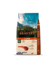 Bravery Tahılsız Kuzulu Yetişkin Küçük Irk Köpek Maması 2 Kg