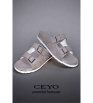 Ceyo 9988-8 Anatomik Taban Kadın Terlik Vizon 36-40