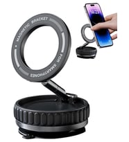 Plentiful Manyetik Araç Telefon Tutucu 360 Derece Dönebilir Araç Cam Ayna Uyumlu K11 (Siyah)