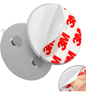 50mm Çap Duman Dedektörü Montaj Aparatı, mıknatıslı yapışkan pedler, hızlı ve güvenli montaj, delme veya vida yok, yangından korunma, montaj aracı 1 adet/X-Sense Dedektörler ile Uyumlu