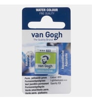 VAN GOGH 20866331 TABLET SULU BOYA YEDEĞİ - PERMANENT YELLOWISH GREEN 633