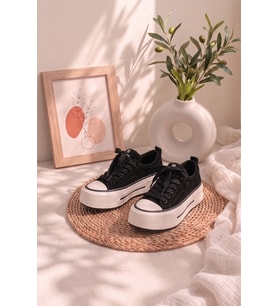 Elit HML262-1109 Kadın Klasik Sneaker Siyah