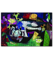Cakapuzzle Fishing at Antibes1939 by Pablo Picasso  Puzzle Yapboz MDF (Ahşap) (120 Parça)
