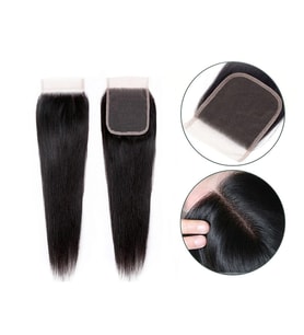 Peruk Tepesi Doğal Renk (Closure) 12inch