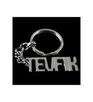 Tevfik İsimli Anahtarlık
