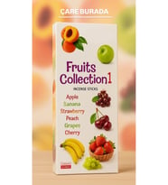 Darshan Incense - Fruits Collection 20'li Çubuk Tütsü (Çilek & Muz & Elma & Üzüm & Kiraz & Şeftali)