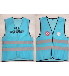 Bahçe Görevlisi Reflektörlü Yelek Yenı Tasarım,mükemmel.
