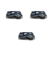 Plastik Siyah Kaşık - Parti Davet Piknik Çorba Yemek Kaşığı - 18 Cm. - 100'lü 3 Paket