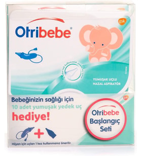Nazal Aspiratör Başlangıç Seti - 10 Adet Yedek Uç Hediyeli