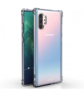 Blogy Galaxy Note 10 Plus ile Uyumlu Crystal Fit Kılıf Crystal Clear