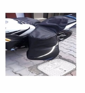 Bajaj Pulsar N 250-F 250- Ns 200 Ug Uyumlu Diz Örtüsü Rüzgarlık (İmpertex Kumaş)_Supermoto (Renksiz)