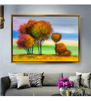 Altın Çerçeveli dekoratif tablo a239 (Gold)