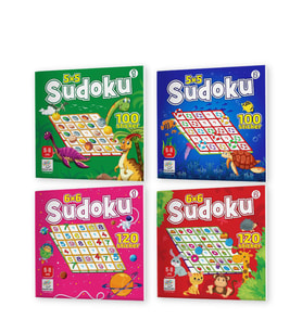 5-8 Yaş Stickerlı Sudoku Seti (440 Adet Sticker)