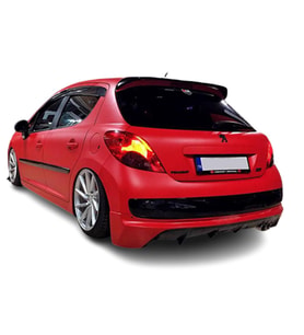 Peugeot 207 (2006-2012) Arka Tampon Eki (Plastik)