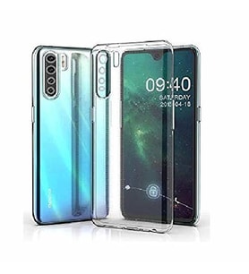 Kvy Oppo A91 Kamera Korumalı Süper Silikon Kılıf