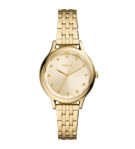 FOSSIL FBQ3863 ALTIN KAPLAMA KADIN KOL SAATİ
