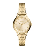 FOSSIL FBQ3863 ALTIN KAPLAMA KADIN KOL SAATİ