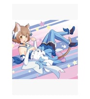 Re:zero Felix Soft Paws Tablo Ahşap Poster Dekoratif