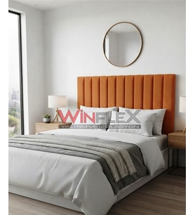 12 ADET DİKEY AKUSTİK KUMAŞ KAPLI PANEL-(10x100CM)