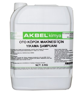 Akbel Oto Köpük Makinesi İçin Yıkama Şampuanı 5 Kg 1/100