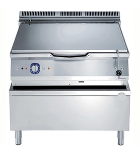 Electrolux Professional 100 Lt Gazlı Otomatik Devrilir Tava, Duomat Tabanlı, Musluklu, Termostatik Kontrol - 1000 Mm E9BRGJDPFM
