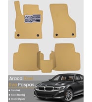 BMW 3 SERİSİ G20 SEDAN (2018-2024) Uyumlu EVA Paspas Tam Set–Araca Özel,Su Geçirmez