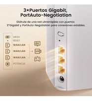 TENDA ME3 PRO 2P WIFI7 BE3600 Mesh Router 3'lü paket