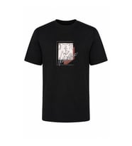 Trender Baskılı Siyah Erkek T-Shirt 26ETSH20034