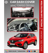 RENAULT KADJAR (2015-2022) Torpido Örtüsü Ön Göğüs Koruma Torpido Koruma Araca Özel Tam Uyum Kaymaz