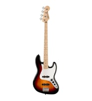 Squier 0378602500 Affinity Jazz Bass Gitar (3-Color Sunburst) Akçaağaç Klavye İnce Sap ve Klasik J-Bass Tonları