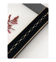 Her Kombine Uygun! Xuping Taşlı Altın Renk Kadın Bileklik 14 K Gold Renk 15-20 Cm kutulu Renk Atmaz
