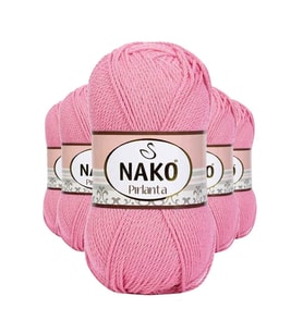 Northcity Pırlanta Amigurumi İpi Pembe 5'li Set - Premium Mikro Akrilik Örgü İpi